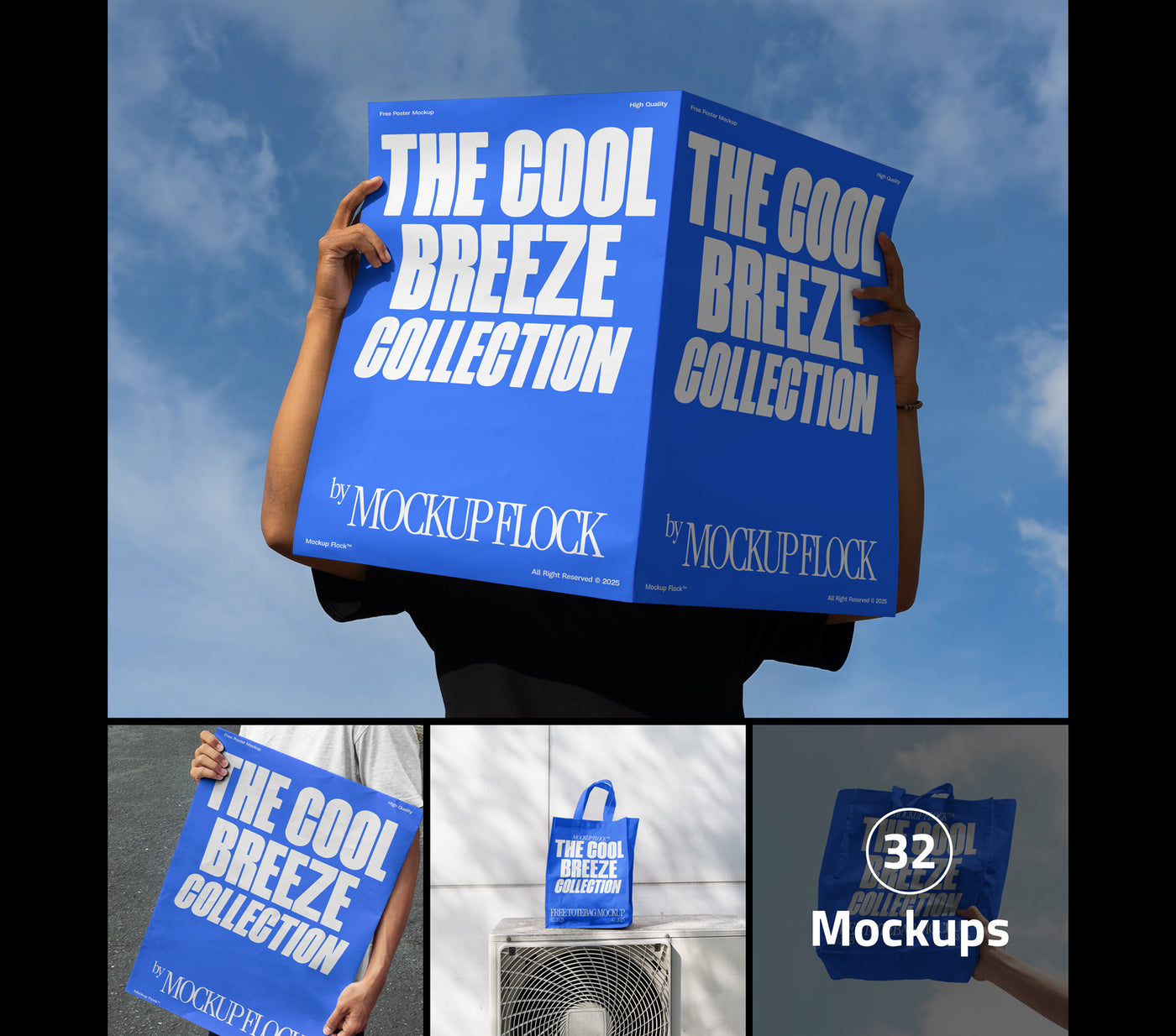 cool Breeze bundle mockup by mockup flock