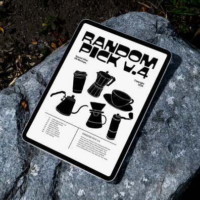 Outdoor tablet mockup device on a rocky surface. made by mockup flock
