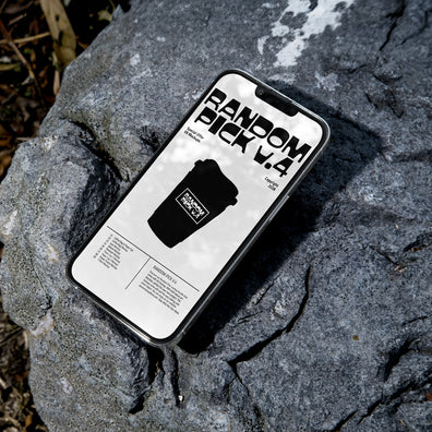 Iphone device mockup on a rock. made by mockup flock
