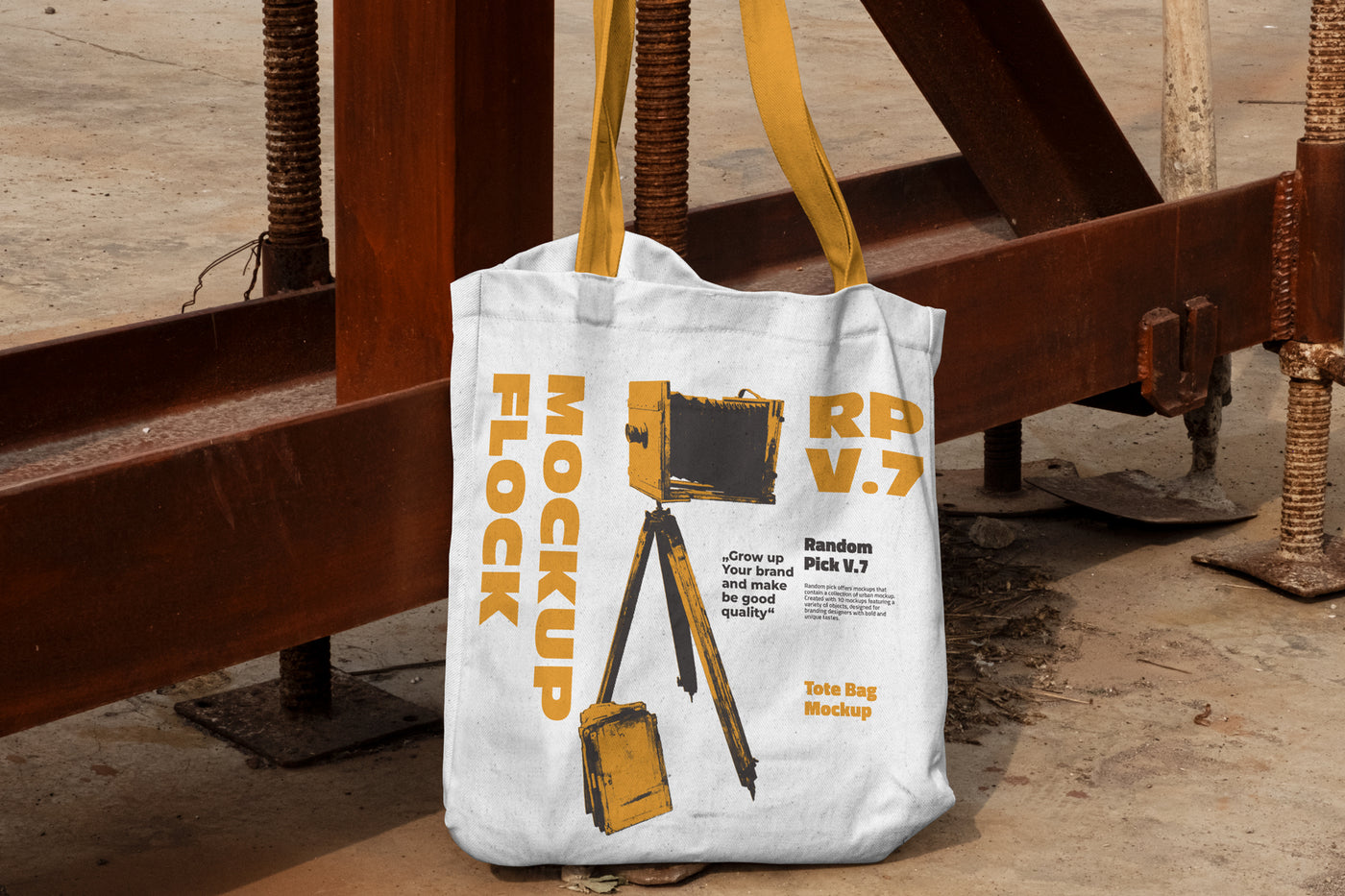 Free Urban Tote Bag Mockup